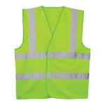 Gilet de signalisation 4 bandes vert xl