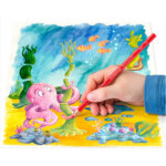 Crayon aquarelle noris, �tui carton de 12