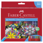 Crayons de couleur hexagonaux castle �tui en