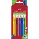 Crayons de couleur jumbo triangulaire, 10 �tui