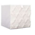 Cube de rangement pliable tufte m12 - 30 x 30 cm