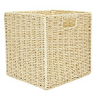 Cube de rangement tress� m8 pliable - 30 x 30 cm
