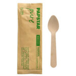 Cuill�re � caf� en bois 'pure', longueur: 110 mm
