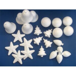 Culture club lot de 25 formes en styropor thme nol format et formes assortis  dcorer