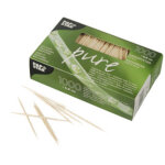 Cure - dent 'pure', en bois, rond, longueur: 68 mm