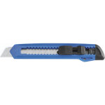 Cutter universel plastique, lame 18 mm, assorti