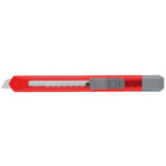 Cutter universel plastique, lame 9 mm, assorti
