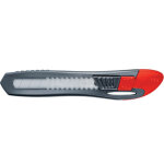 Cutter universel plastique, lame 9 mm, assorti