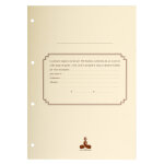 Le dauphin recharge 297x210 100 feuillets foliots 80g + garde - blanc