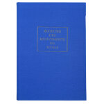 Le dauphin registre 297x210 mouvements de titres 112 pages - noir toil