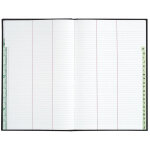 Le dauphin registre 340x225 rpertoire travers 400 pages - noir toil