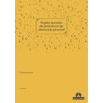 Le dauphin registre journalier des prsences et absences du personnel, 297x210, 24 pages - couleurs assorties ...