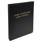 Le dauphin reliure luxe avec recharge 297x210 livre d'inventaire + livre journal 150 feuillets foliots ...