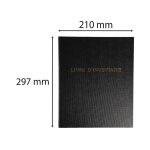 Le dauphin reliure standard avec recharge 297x210 livre d'inventaire 100 feuillets foliots 80g + garde ...