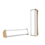 Dayvia mobilly lampe de luminothérapie cadre bois - blanc Dayvia mobilly lampe de luminothérapie cadre bois - blanc
