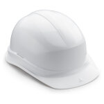 Delta plus casque de chantier avec serrage  glissire - blanc