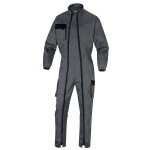 Delta plus combinaison de travail double zip mach 2 deltaplus, coloris gris, taille m