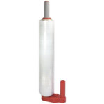 D�vidoir � main de film �tirable, rouge / gris