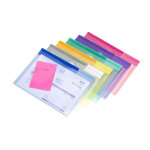 Djois by tarifold pochettes - enveloppes color collection a5 polypropylène assorties - lot de 6 Djois by tarifold pochettes - enveloppes color collection a5 polypropylène assorties - lot de 6