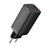 Dlh alimentation secteur usb - c gan 65w avec 2x usb - c et 1x usb - a - livr� avec c�ble usb - c 1, ...