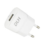 Dlh chargeur secteur 1 port usb 1a 5w, int�rieure, secteur, 5 v, 1 a, blanc dy - au2160w
