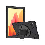 Dlh coque renforcee avec bandouliere, poignee rotative et pied support pour samsung galaxy tab a7 lite ...