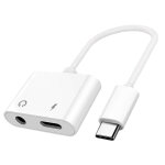 Dlh dy - tu4950w, usb type - c, blanc, 3. 5mm, usb type - c, 60 w, 114 mm, 31 mm