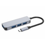 Dlh hub usb - c : 4x usb - a, usb type - c, usb 3. 2 gen 1 (3. 1 gen 1) type - a, 5000 mbit / s, aluminium, ...