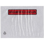 Dm - folien pochette porte - documents, 225 x 120 mm