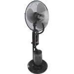 Domair brumiventilateur d'air sur pied 3 vitesses diam�tre 40 cm - 75 w - noir