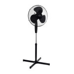Domair ventilateur sur pied 45 w diam�tre 40 cm avec t�l�commande - noir
