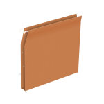 Dossier suspendus pour armoire budget a4 kraft - volet d'agrafage - fond u 30 mm - orange - lot de 25 ...