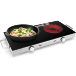 Double plaque de cuisson pc - dkp 1211, inox