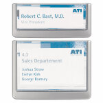 Durable bristol pour plaques de porte. format 149 x 105 mm. norme pefc - lot de 10