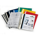 Durable chemise  lamelles duraplus en pvc - coloris assortis - lot de 25