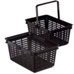 Durable panier  provision shopping basket 19, noir