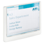 Durable plaque de porte click sign 149x105, 5 mm blanc Durable plaque de porte click sign 149x105, 5 mm blanc