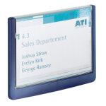 Durable plaque de porte click sign 149x105, 5 mm bleu Durable plaque de porte click sign 149x105, 5 mm bleu
