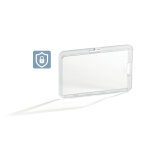 Durable porte - badge permanent - transparent - lot de 10