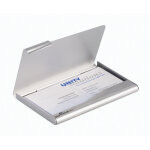 Durable porte - cartes de visite - argent