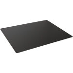 Durable sous - main avec rainures et dessous en mousse antid�rapant 53 x 40 cm - noir