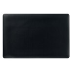 Durable sous - main avec rainures et dessous en mousse antidrapant 53 x 40 cm - noir