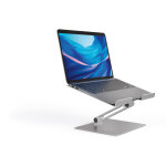 Durable support ordinateur portable de 10  17 pouces pliable - aluminium