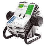 Durable visifix, fichier rotatif, 400 cartes, onglets a - z, noir Durable visifix, fichier rotatif, 400 cartes, onglets a - z, noir