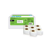Dymo 2177564 tiquettes d'adresse labelwriter grand format 25 x 54 mm - bote de 6 rouleaux de 500 tiquettes ...