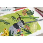 Eberhard faber crayon de couleur colori jumbo, bote de 72