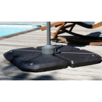Eda dalle de lestage pour parasol suspendu, gris foncé Eda dalle de lestage pour parasol suspendu, gris foncé
