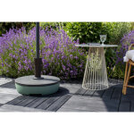 Eda pied de parasol, plastique, rond, 495 mm, bicolore Eda pied de parasol, plastique, rond, 495 mm, bicolore