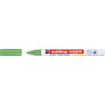 Edding 4085 marqueur craie liquide 4085. couleur vert mtallis. pointe fine