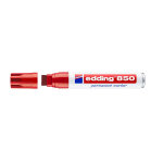 Edding marqueur 850 permanent - pointe biseaut�e - coloris rouge